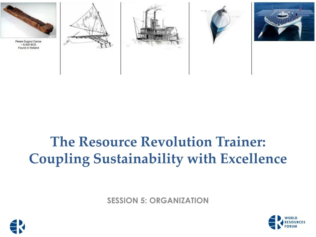 the resource revolution trainer coupling sustainability with excellence