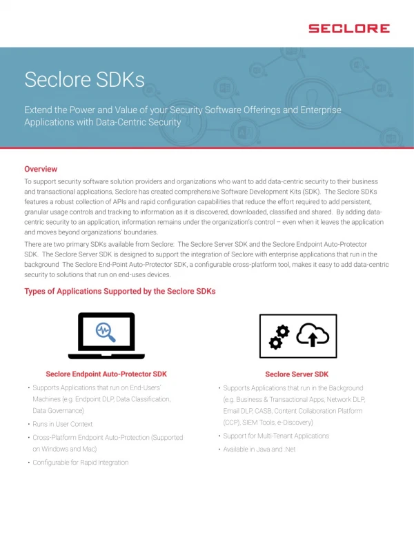 Seclore APIs and SDKs