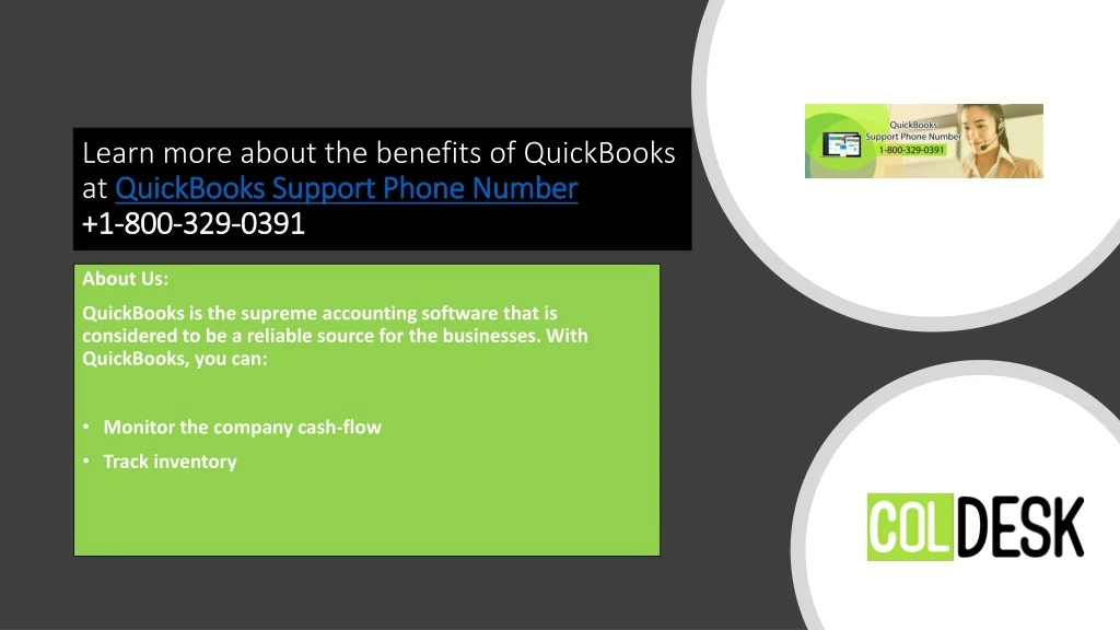 learn more about the benefits of quickbooks at quickbooks support phone number 1 800 329 0391
