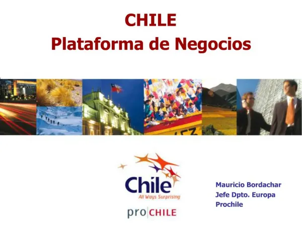 CHILE Plataforma de Negocios