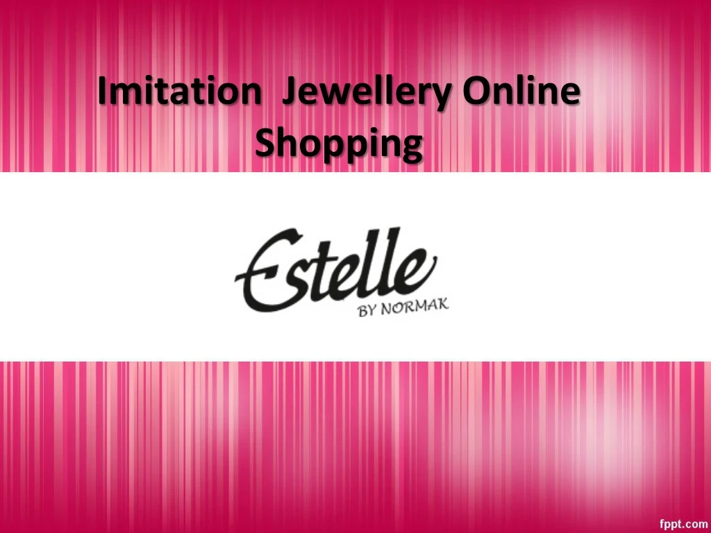 imitation jewellery online shopping