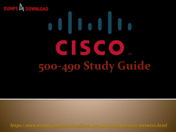 Download Cisco 500-490 Exam PDF Questions Answers | 100% Passing Assurance