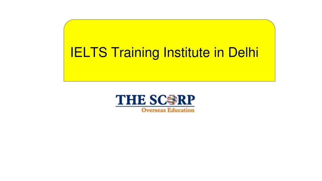 ielts training institute in delhi