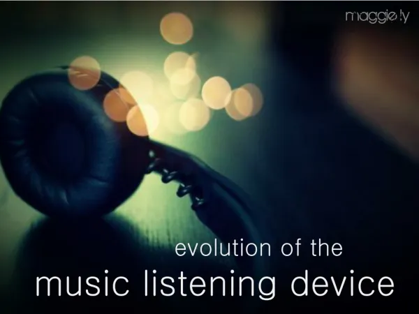 Pop Culture Music Listening Device