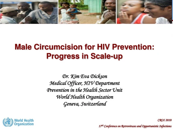 Male Circumcision for HIV Prevention: Progress in Scale-up