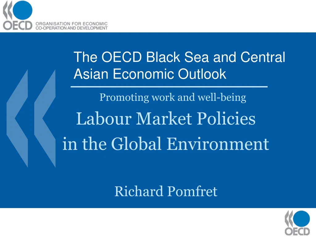 the oecd black sea and central asian economic outlook