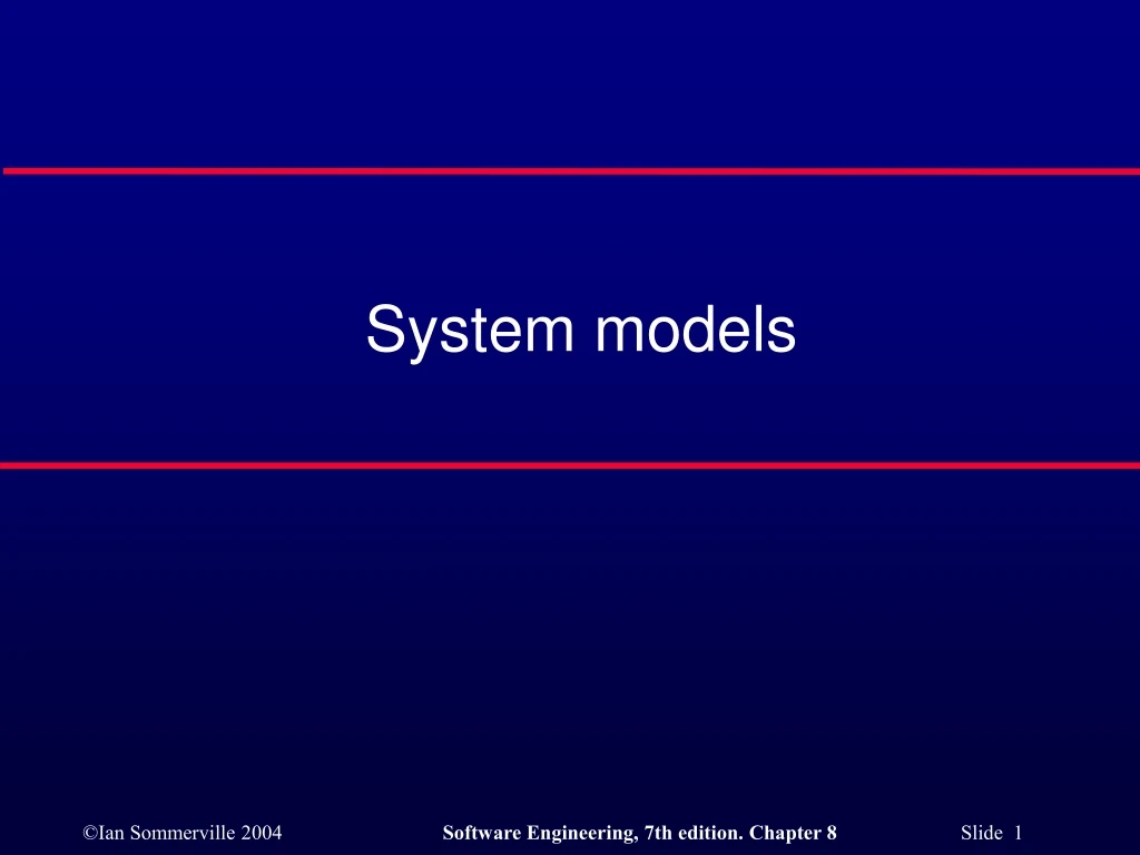 system models