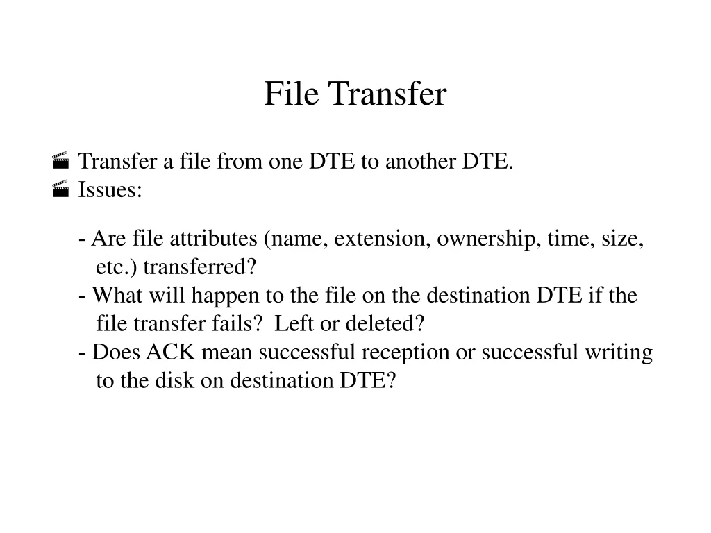 file transfer