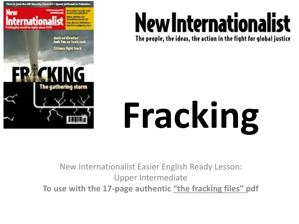 fracking