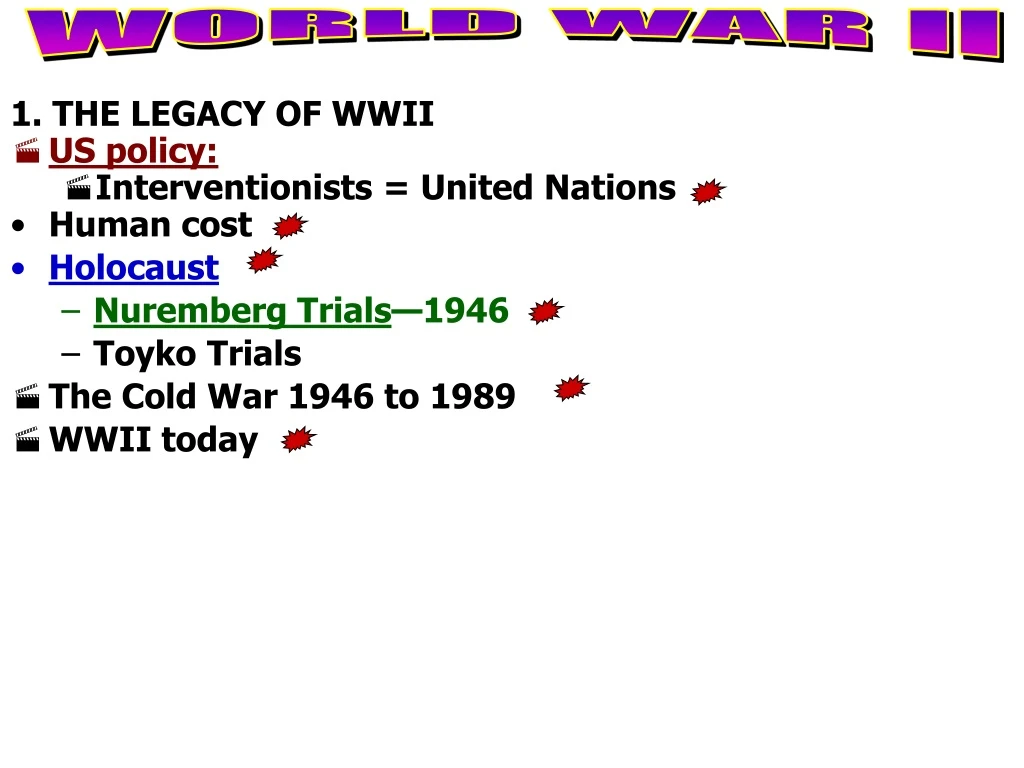 world war ii