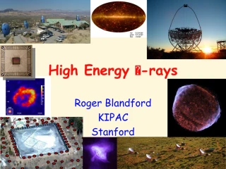 High Energy  -rays - slide 1