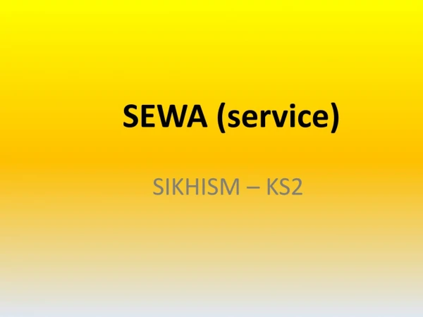 SEWA (service)