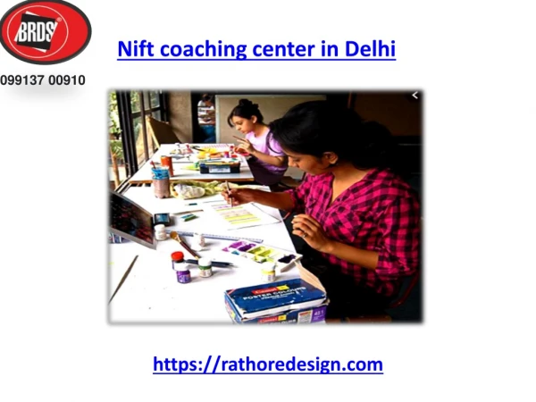 NID coaching center in Delhi