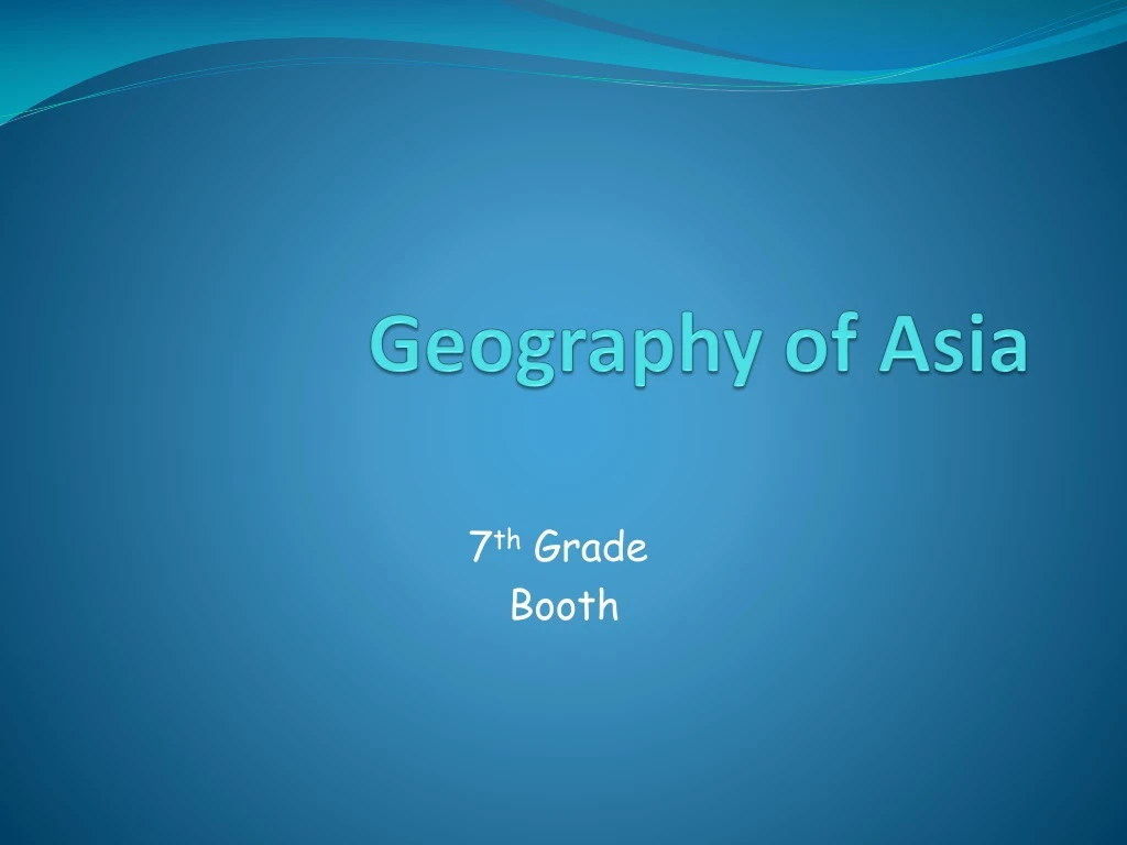 geography of asia