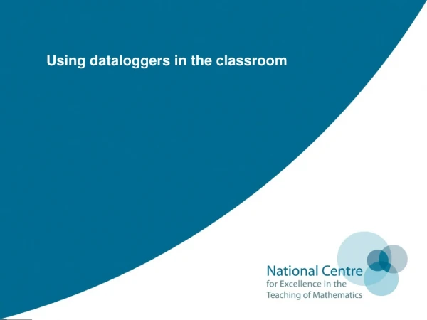 Using dataloggers in the classroom