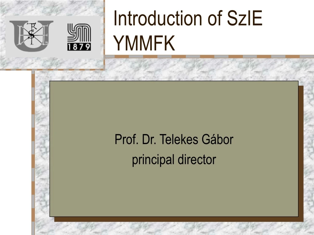 introduction of szie ymmfk