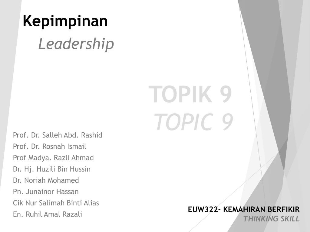 topik 9 topic 9