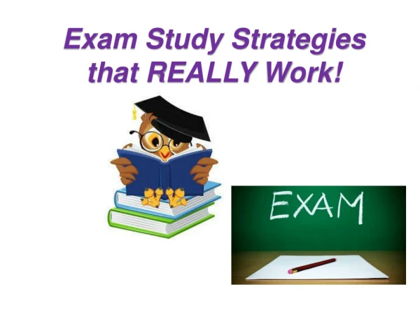 Exam Study Strategies that REALLY Work!