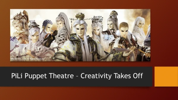 PiLi Puppet Theatre – Creativity Takes Off