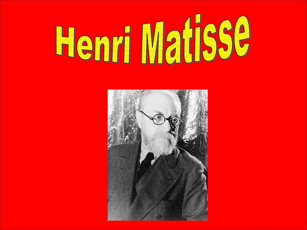 henri matisse