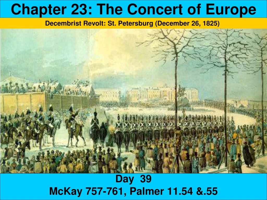 chapter 23 the concert of europe