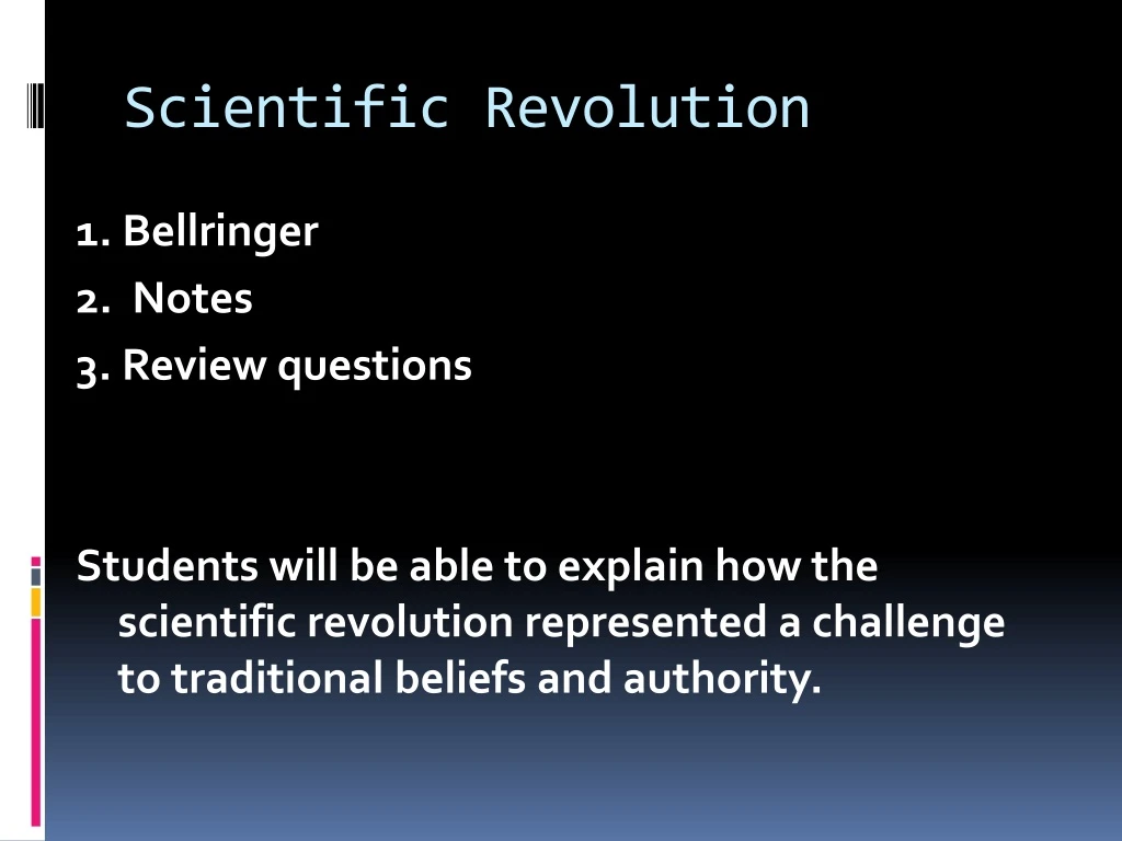 scientific revolution