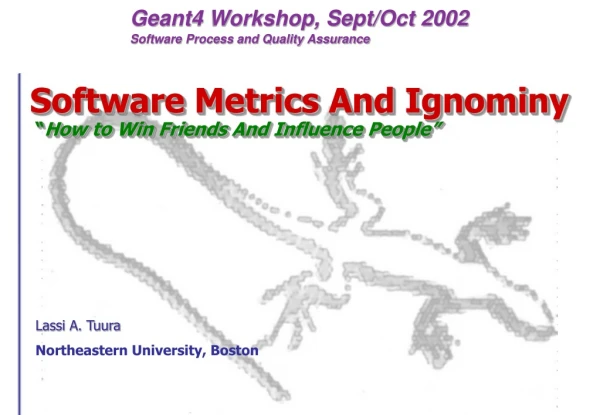 Software Metrics And Ignominy “ How to Win Friends And Influence People”