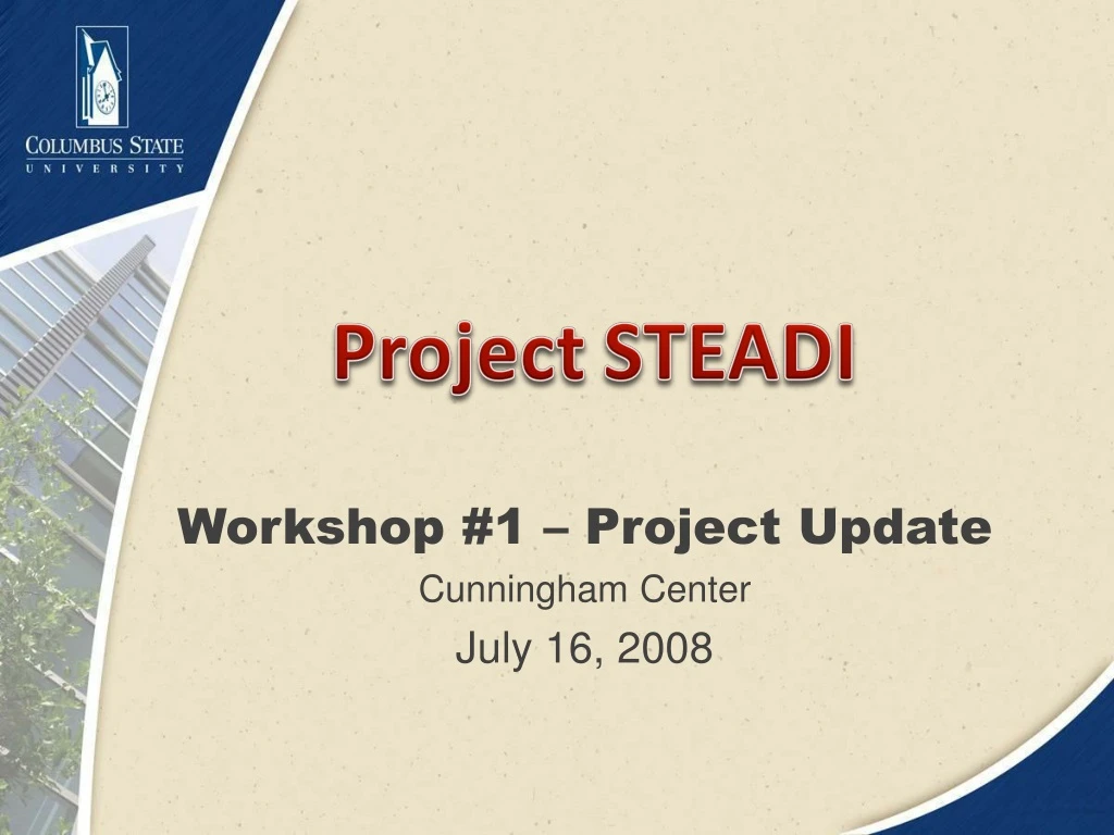 project steadi