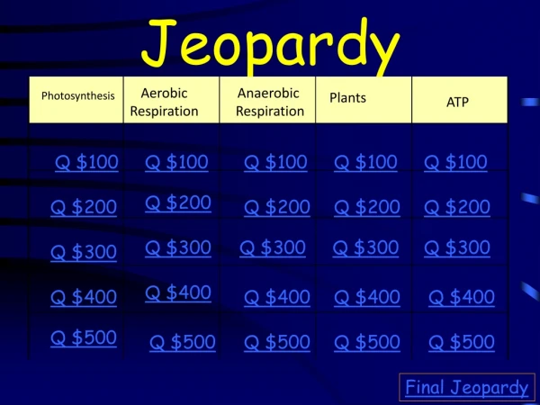 Jeopardy