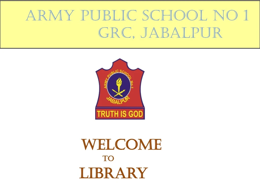 army public school no 1 grc jabalpur