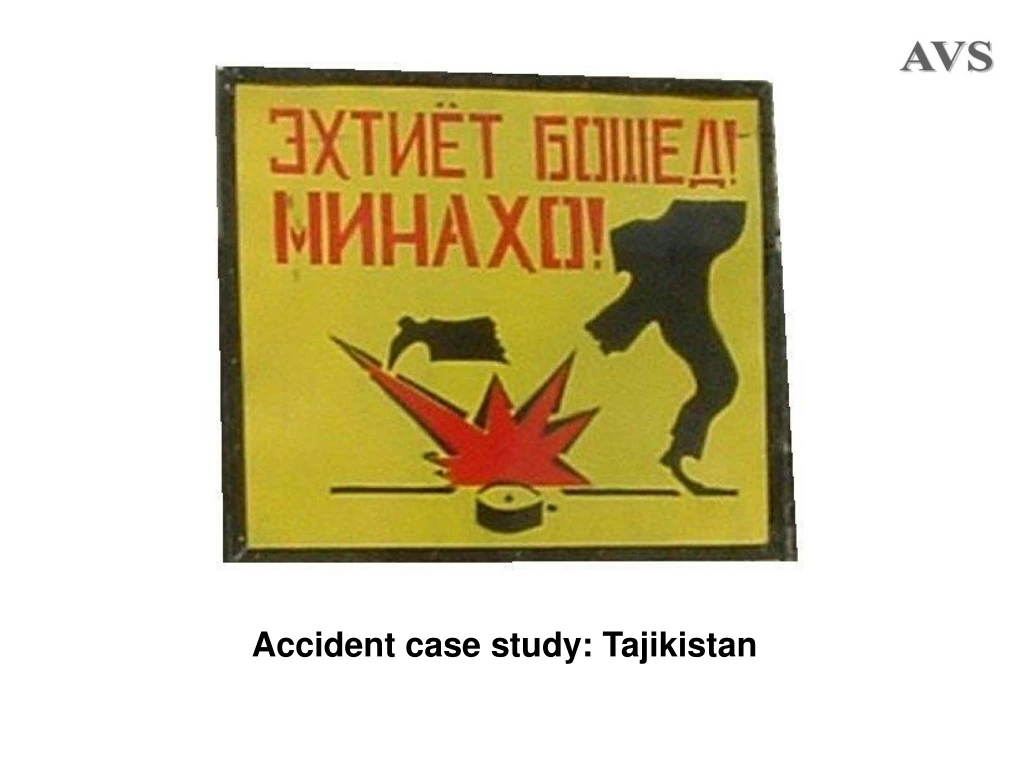 accident case study tajikistan