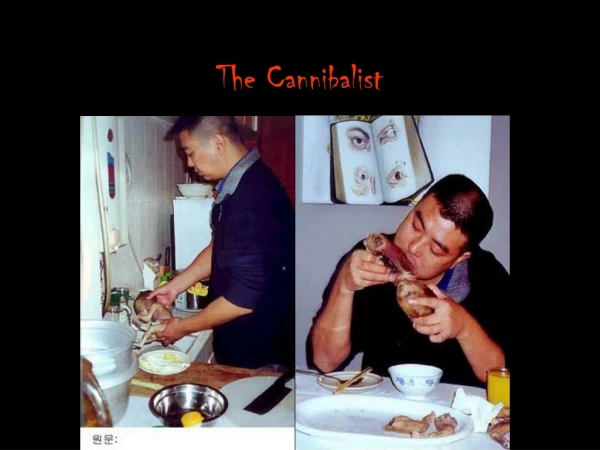 The Cannibalist