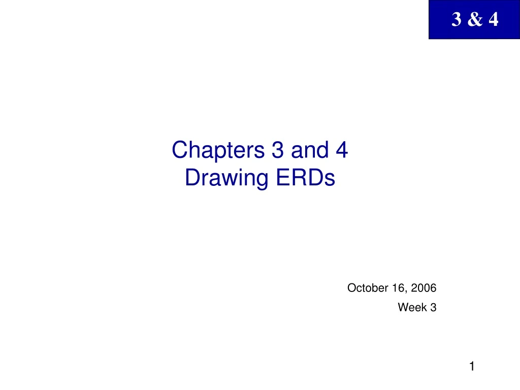 chapters 3 and 4 drawing erds