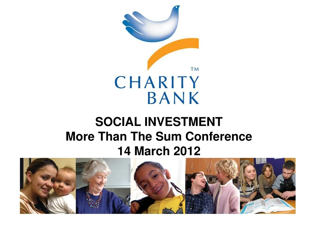 social investment more than the sum conference