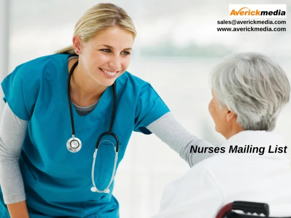 Generate high Response Rate from Marketing Campaigns by Nurses Mailing List
