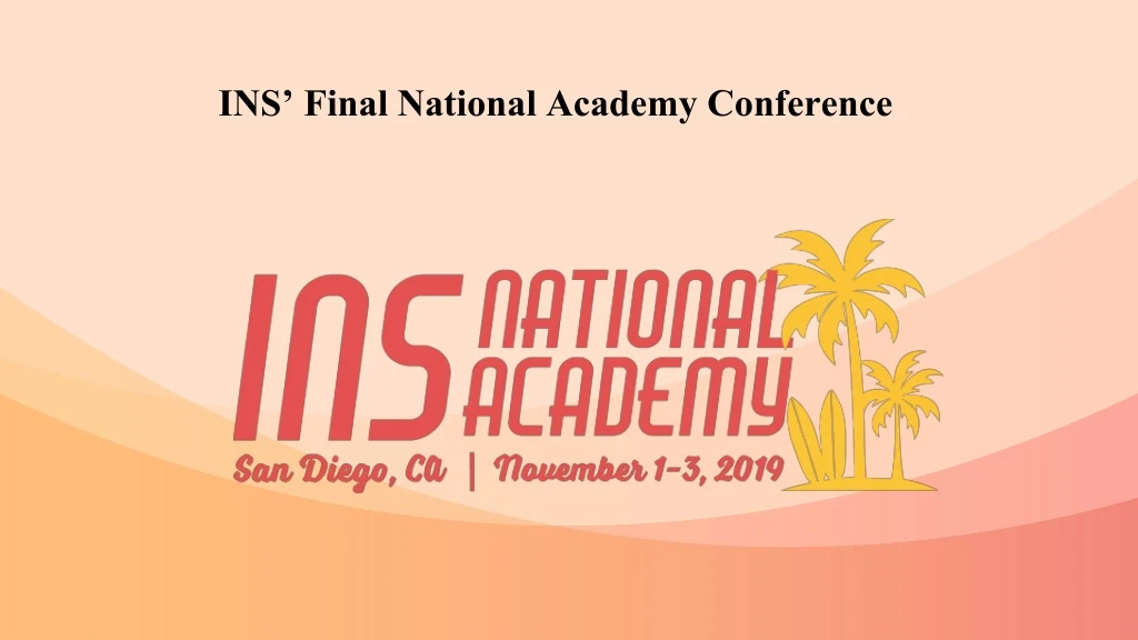 ins final national academy conference