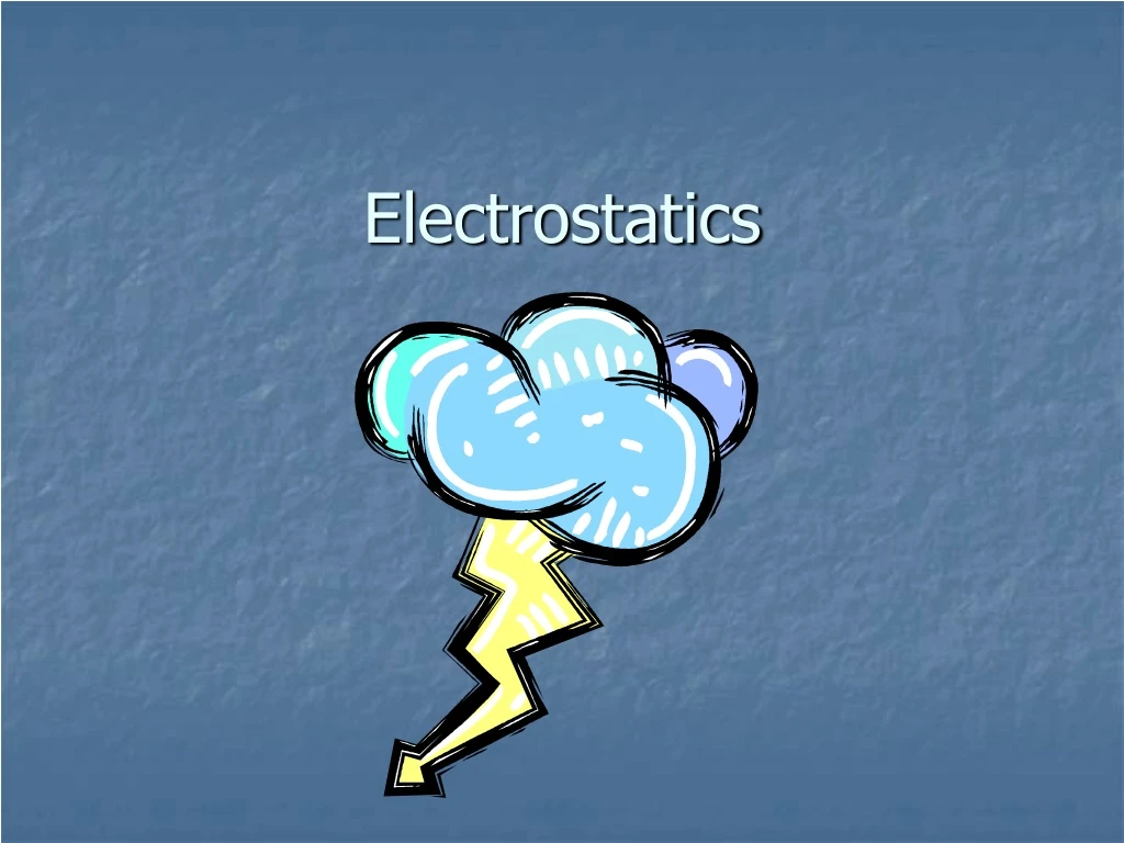 electrostatics