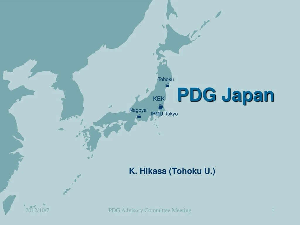 pdg japan