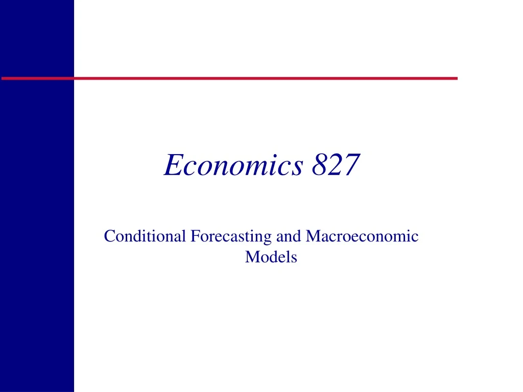 economics 827