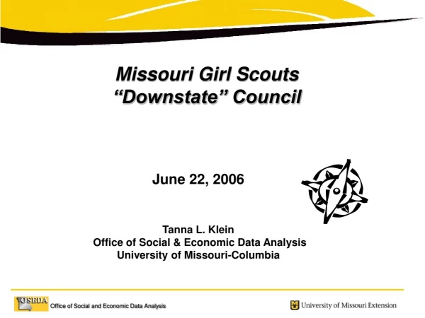 Missouri Girl Scouts “Downstate” Council