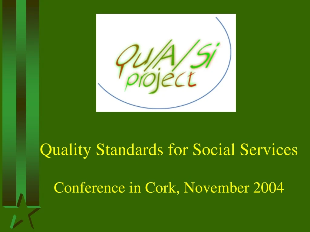 quality standards for social services conference
