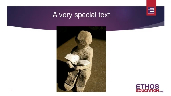 A very special text
