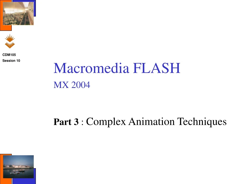 macromedia flash mx 2004 part 3 complex animation