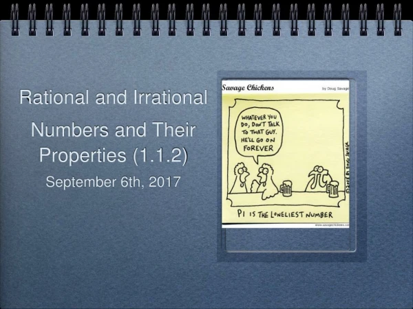Rational and Irrational Numbers and Their Properties (1.1.2)