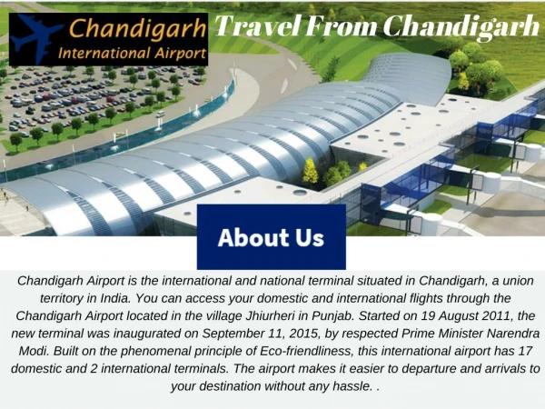 Travel From Chandigarh