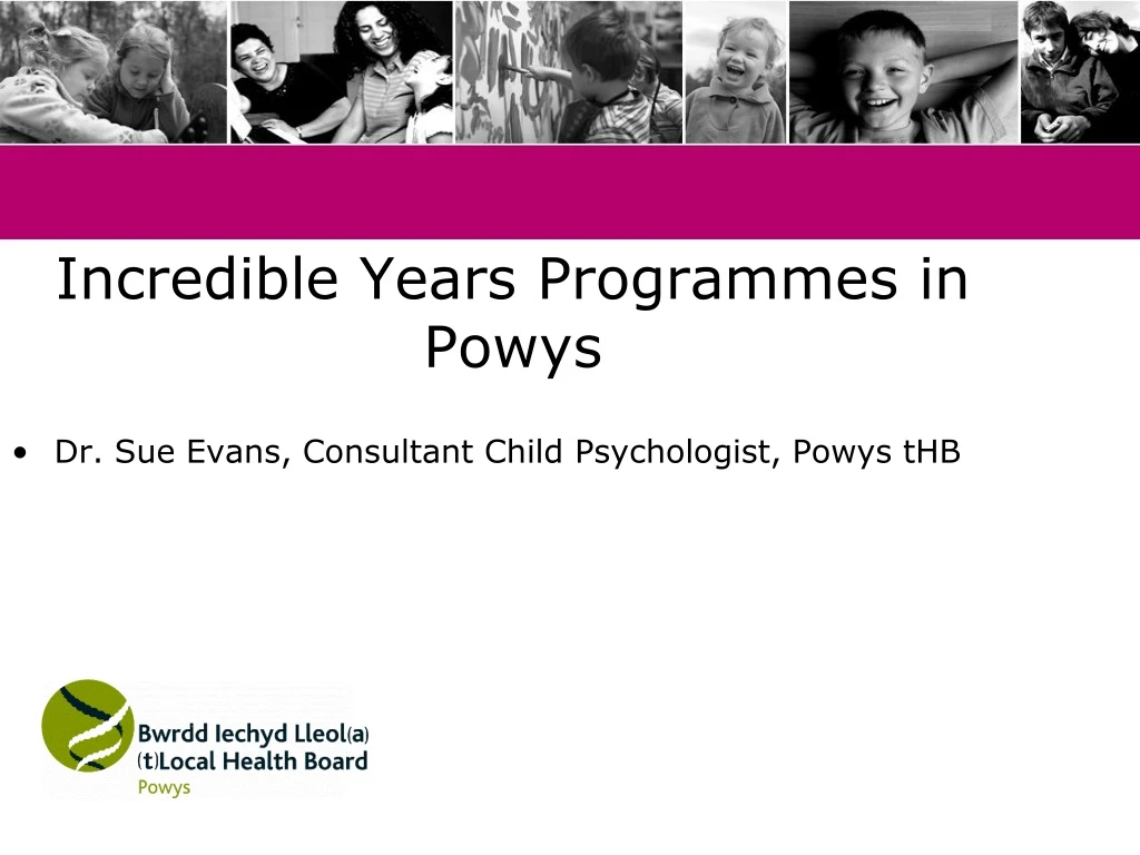 incredible years programmes in powys