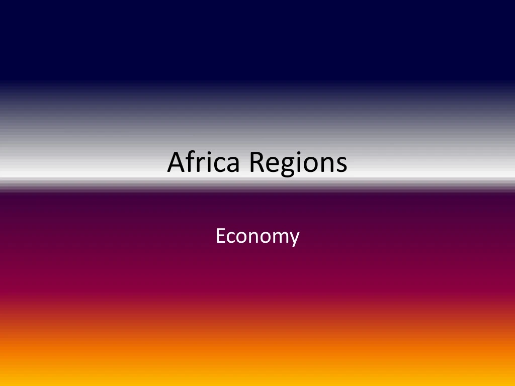 africa regions