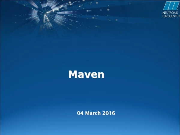 Maven 04 March 2016