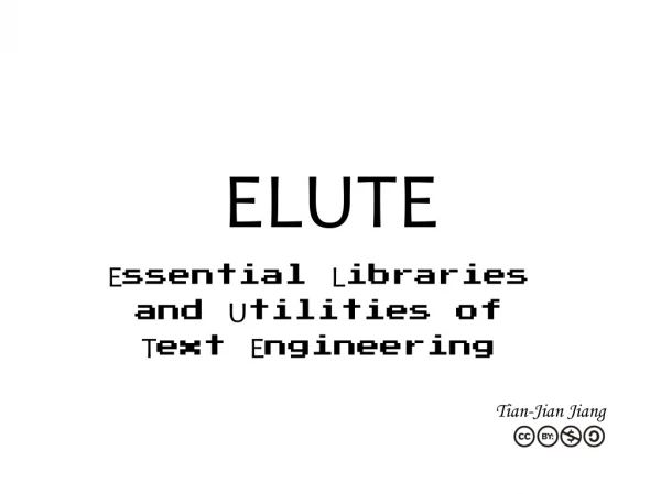 ELUTE