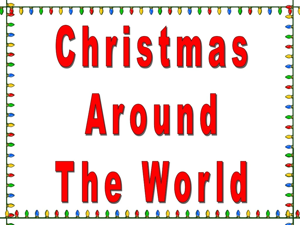 christmas around the world